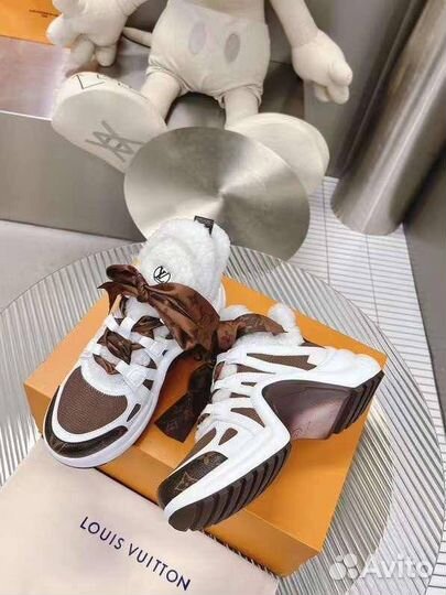 Кроссовки зимние louis vuitton