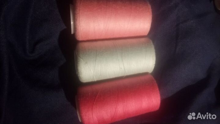 Нитки швейные бабины