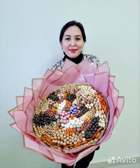 Съедобные букеты/подарок маме/жене/подарок учителю