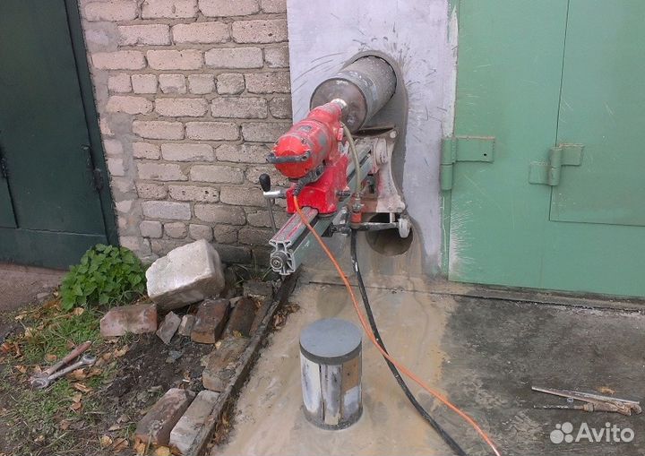 Алмазное бурение отверстий