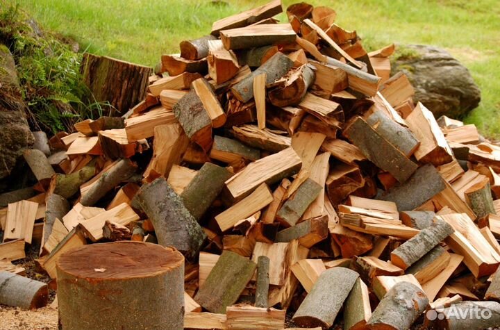 Дрова ольховые колотые