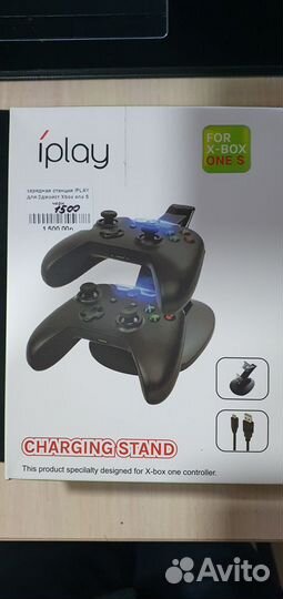 Зарядная станция iplay для 2джойст Xbox one S черн