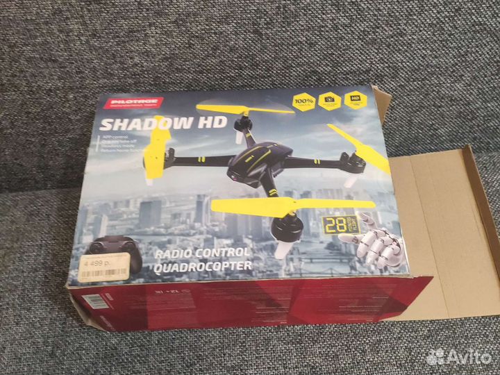 Радиоуправляемый вертолет с камерой