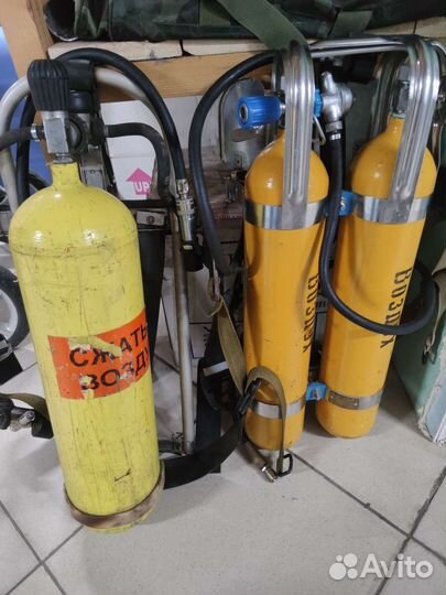 Акваланг для дайвинга, ласты