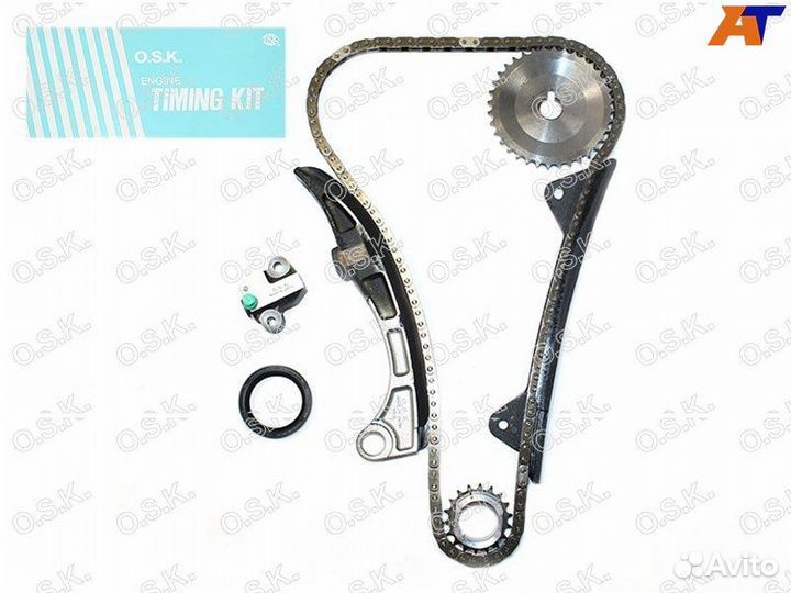 Комплект для замены цепи грм toyota 1KR-FE 05- (на