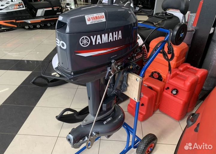 Лодочный мотор Yamaha 30 hmhs JET водомет