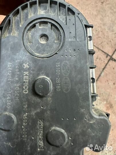 Дроссельная заслонка Hyundai I30 GD 1.6 G4FG