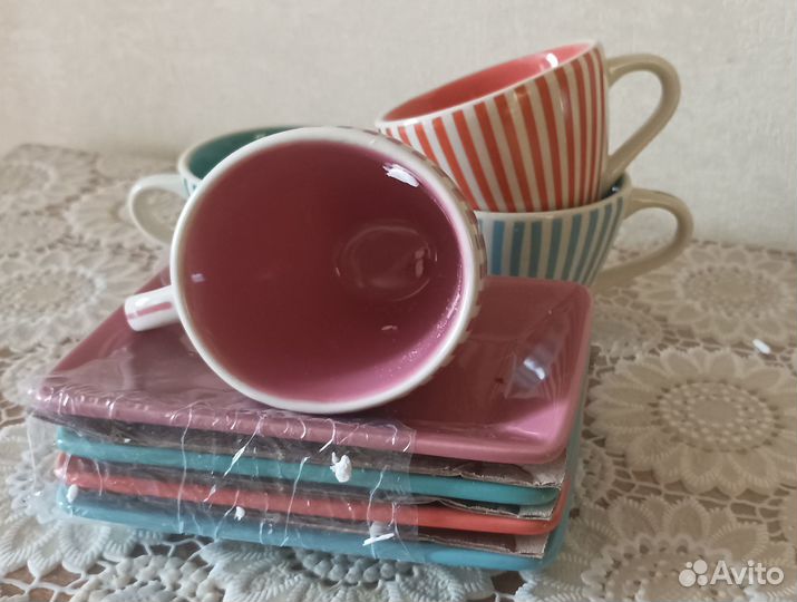 Кофейные чашки керамика
