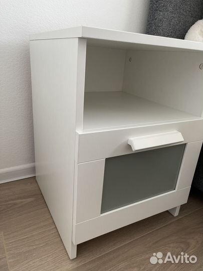 Тумба прикроватная IKEA белая