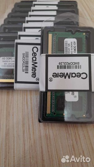 Ddr3 4gb 1,5v 1600 новая CeaMere