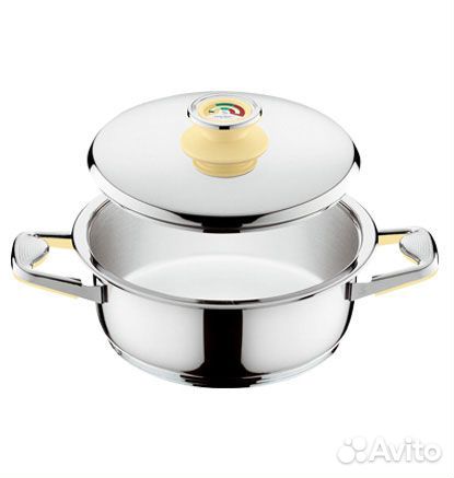 Кастрюля Цептер объемом 5,6 л, 24 см новая