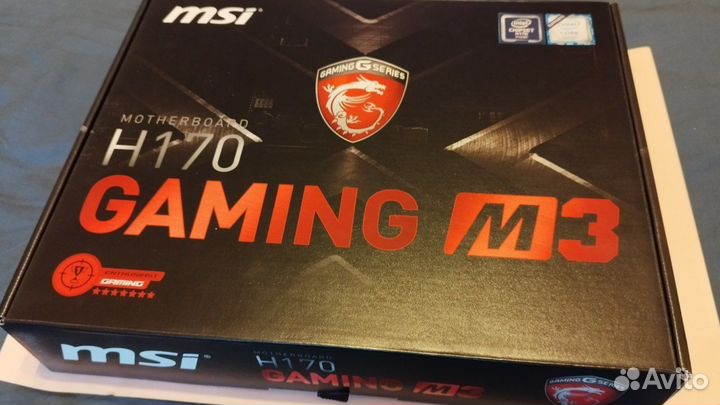 MSI H170 Gaming M3 + Intel i7 6700 + 2х8гб DDR4 оп