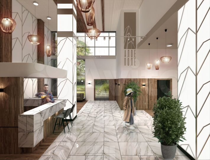 Апартаменты-студия, 60,5 м², 4/29 эт.