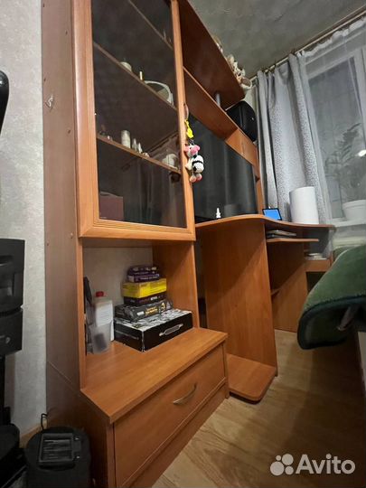 Компьютерный стол со шкафом бу