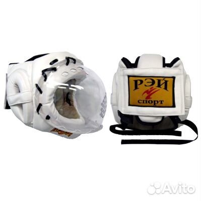 Шлем с маской Рэй-Спорт кристалл-2 (M)