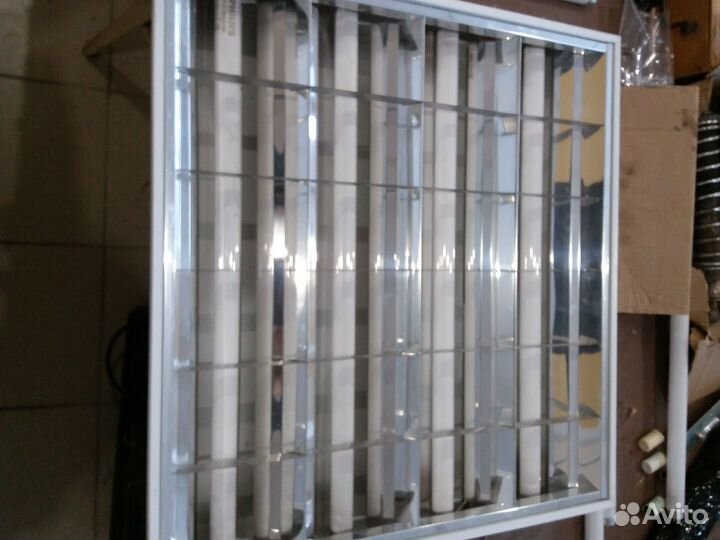 Светильник потолочный армстронг с лампами