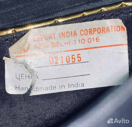 Винтаж театральная сумочка клатч бархат камни