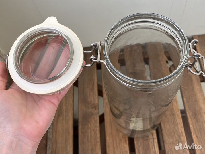 Банка с крышкой IKEA