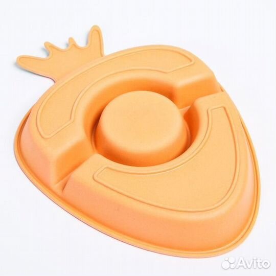 Детская тарелка из бамбука 0+