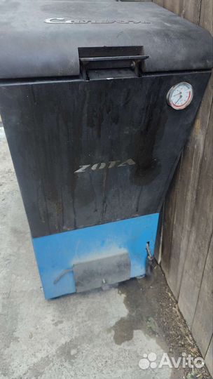 Твердотопливный котел бу Zota Carbon 32 квт