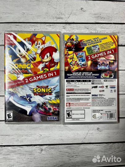 Sonic Mania + Team Sonic Racing Double Pack