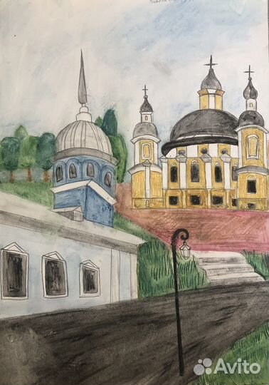 Картины пейзаж города Вологда