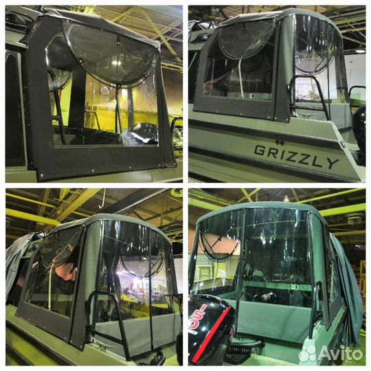 Ходовой тент для катера