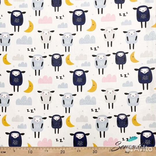 Отрезы сатина