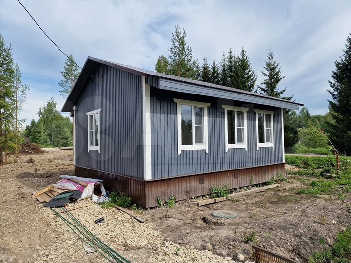 Дом 50,9 м² на участке 6,5 сот.