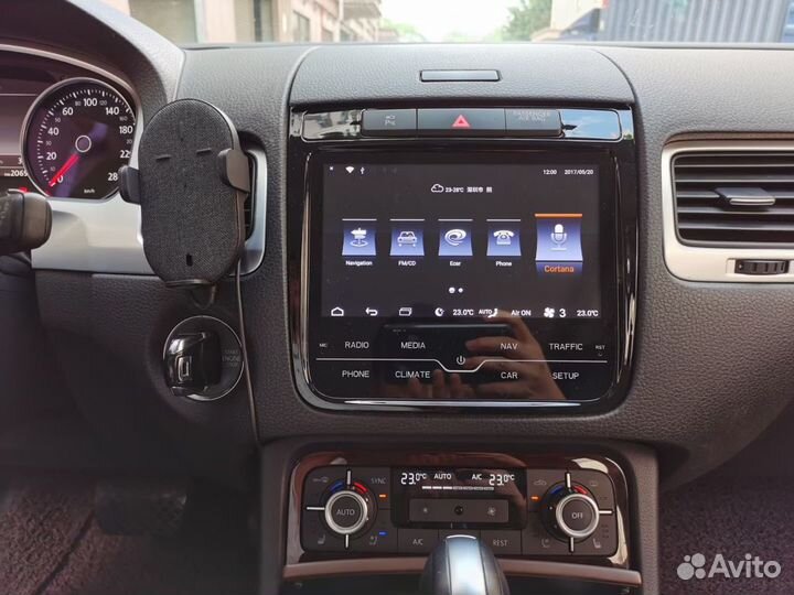 Магнитола андроид на volkswagen touareg