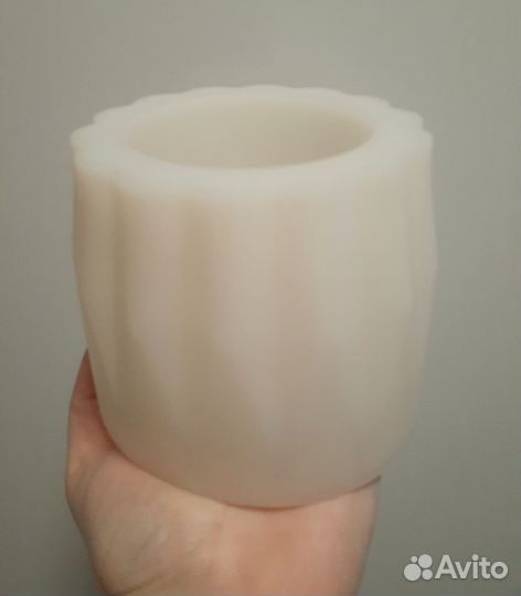 Силиконовая форма ваза, кашпо