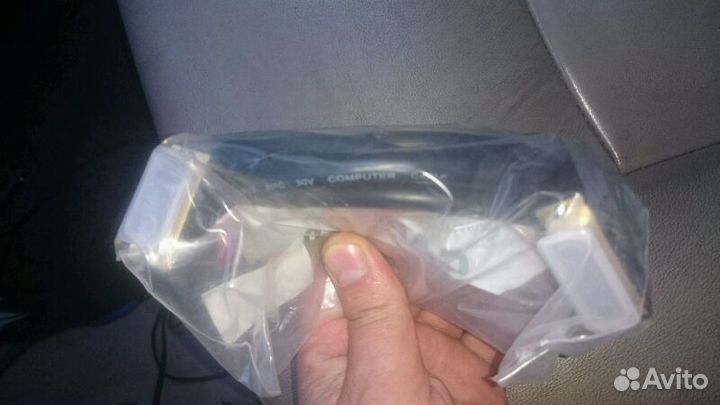 Кабель для монитора DVI длина 1.8 метра два фильтр