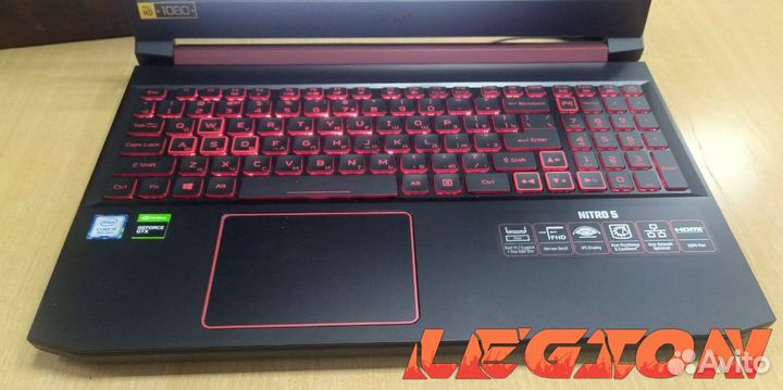 MLegion Acer i5 9300 8GB GTX 1650 528 GB SSD