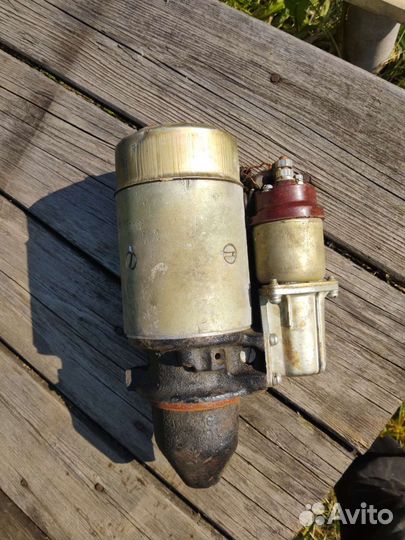 Редкий 12В стартер на змз V8 511 513 523