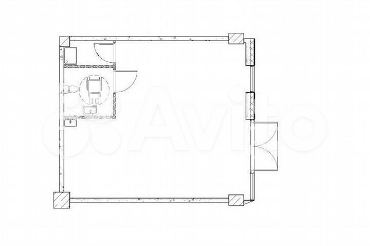 Продам торговое помещение, 63 м²