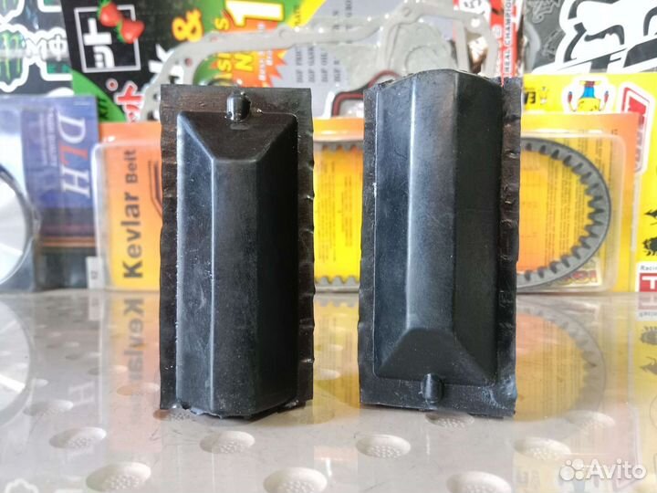 Резиновые подножки водителя на мопед