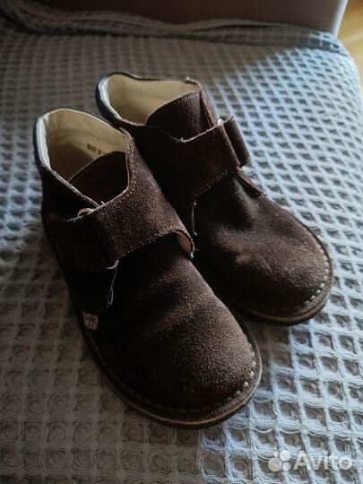 Ботинки мальчику Италия демисезон нат кожа 29