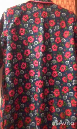 Халат фланеливый