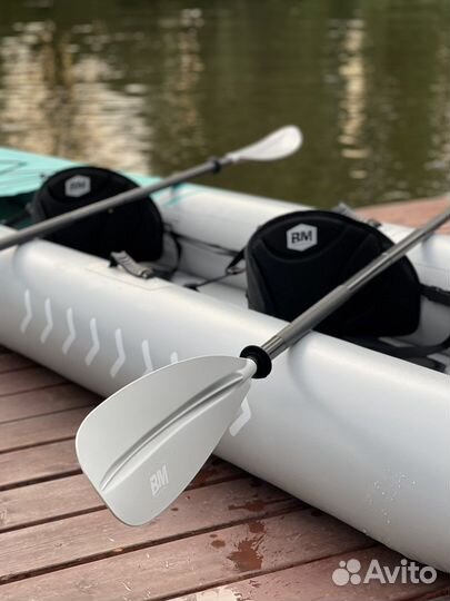 Каяк надувной двухместный (байдарка). Новый