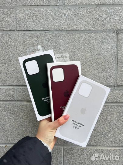 Чехлы Silicone case iPhone 12,13,14,15 серии