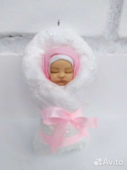 Ватная игрушка пеленашка