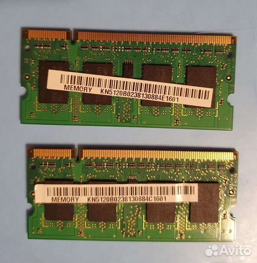 Модули памяти SO-dimm DDR2 1gb, 512mb для ноутбука