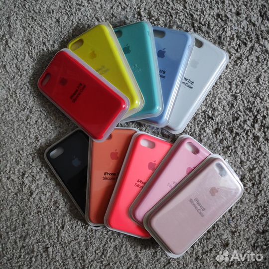 Силиконовые чехлы (Silicone Case) на iPhone