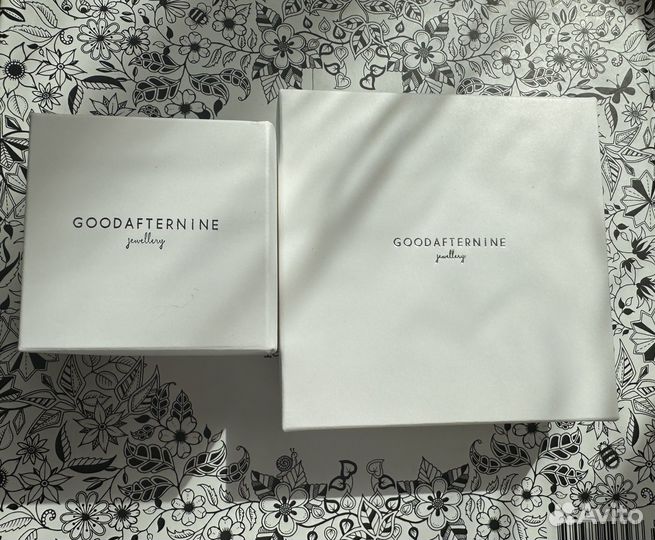 Ожерелье и серьги Goodafternine Гортензия