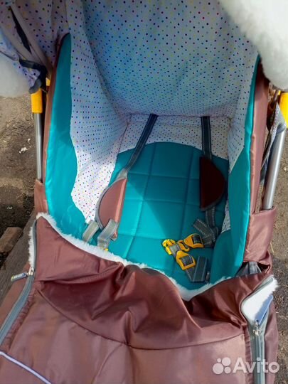 Детские санки коляска бу