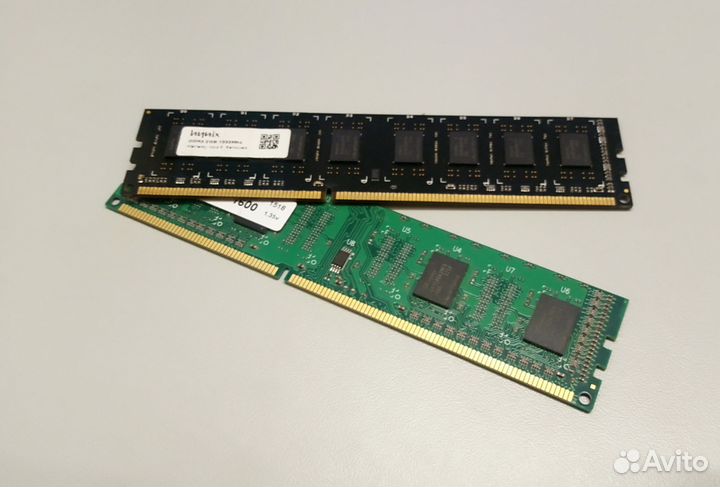 Модули памяти DDR, DDR2, DDR3, DDR4