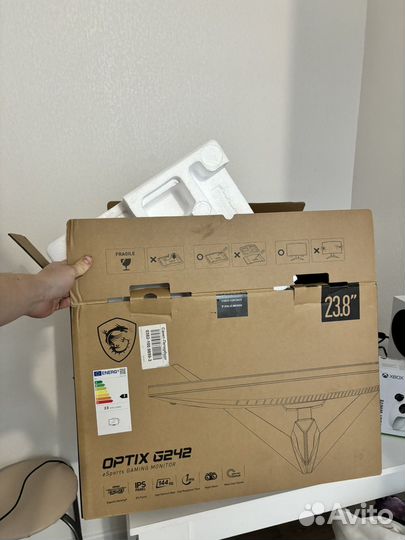 Игровой монитор MSI 23.8 Optix G242 - IPS, 144Hz