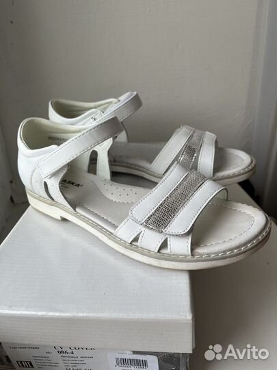 Босоножки женские 36 размер натуральная кожа новые