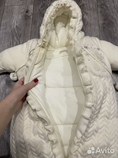 Зимний конверт для новорожденных