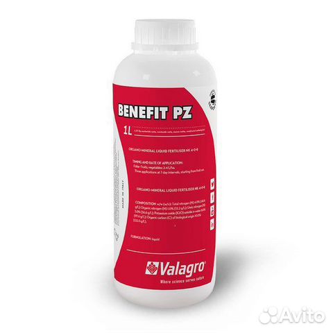 Бенефит пз Стимулятор увеличения размера плодов 1л